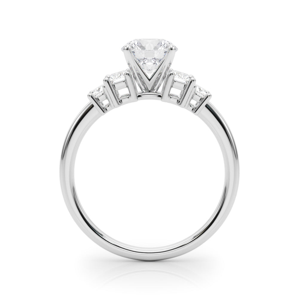 Verbascum Engagement Engagement Ring - Side