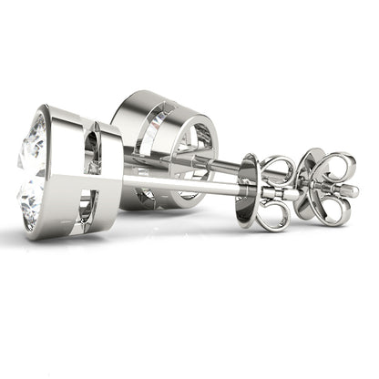 Round Diamond Stud Earrings, product view 3 | Southern Star Diamonds