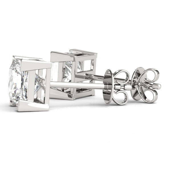 Princess-Cut Diamond Stud Earrings, product view 3 | Southern Star Diamonds