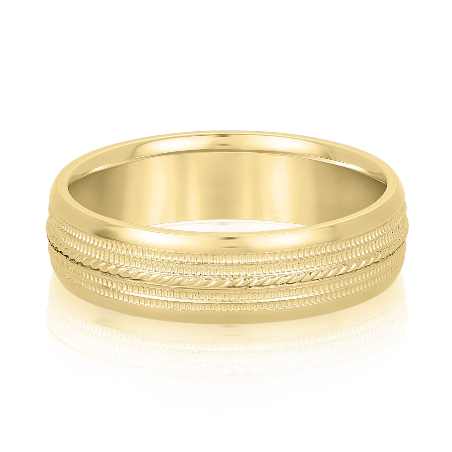 Heritage Milgrain Band