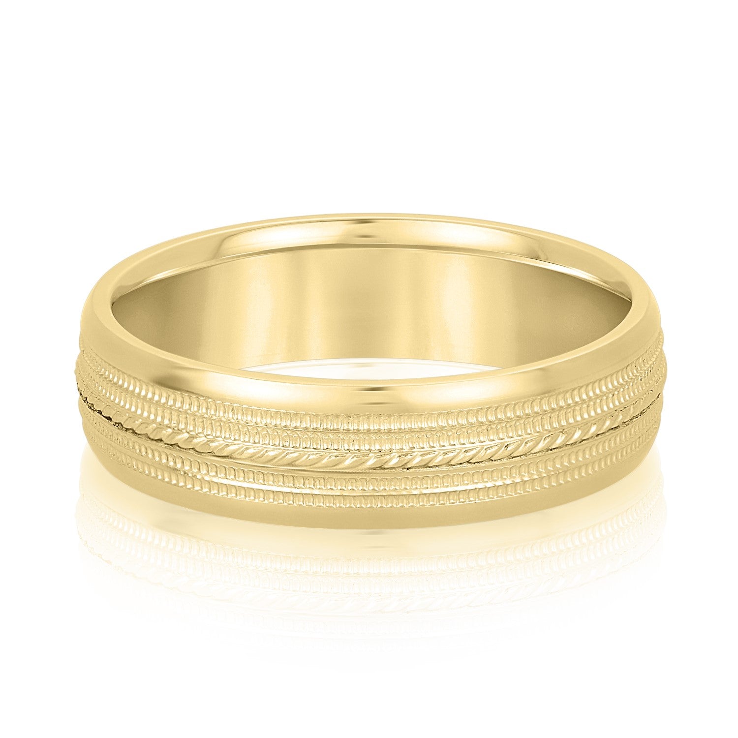 Heritage Milgrain Band