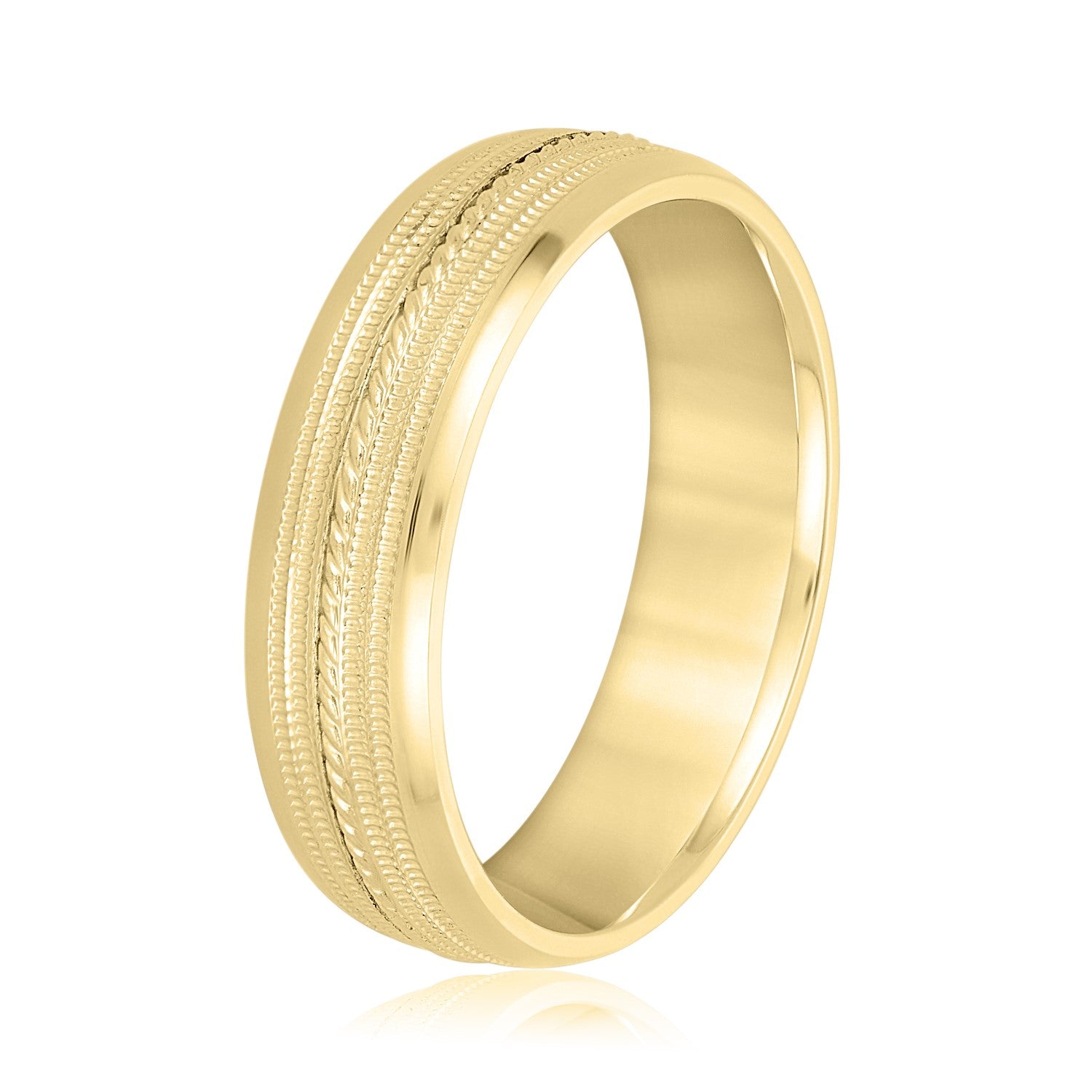 Heritage Milgrain Band
