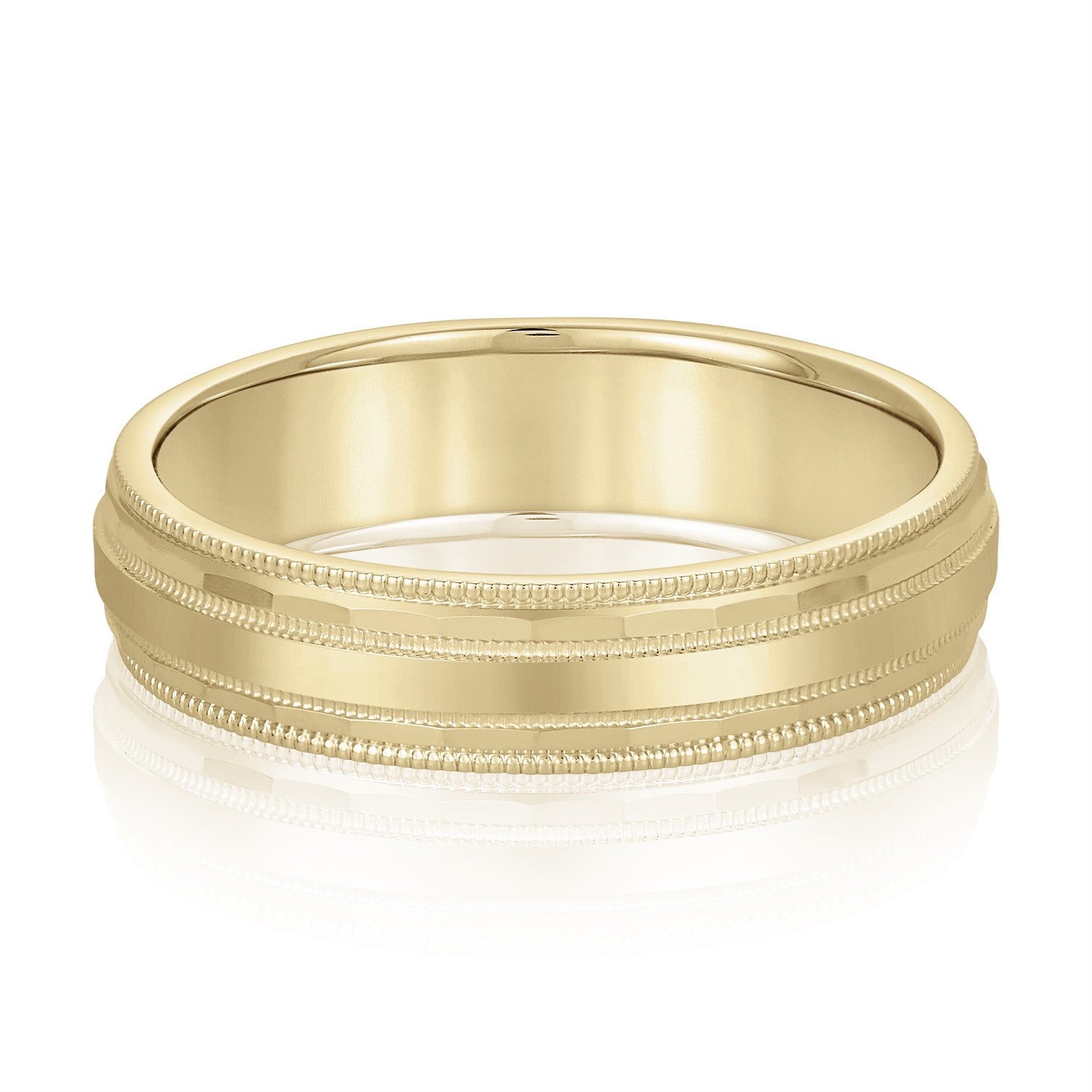 Balmoral Milgrain Band