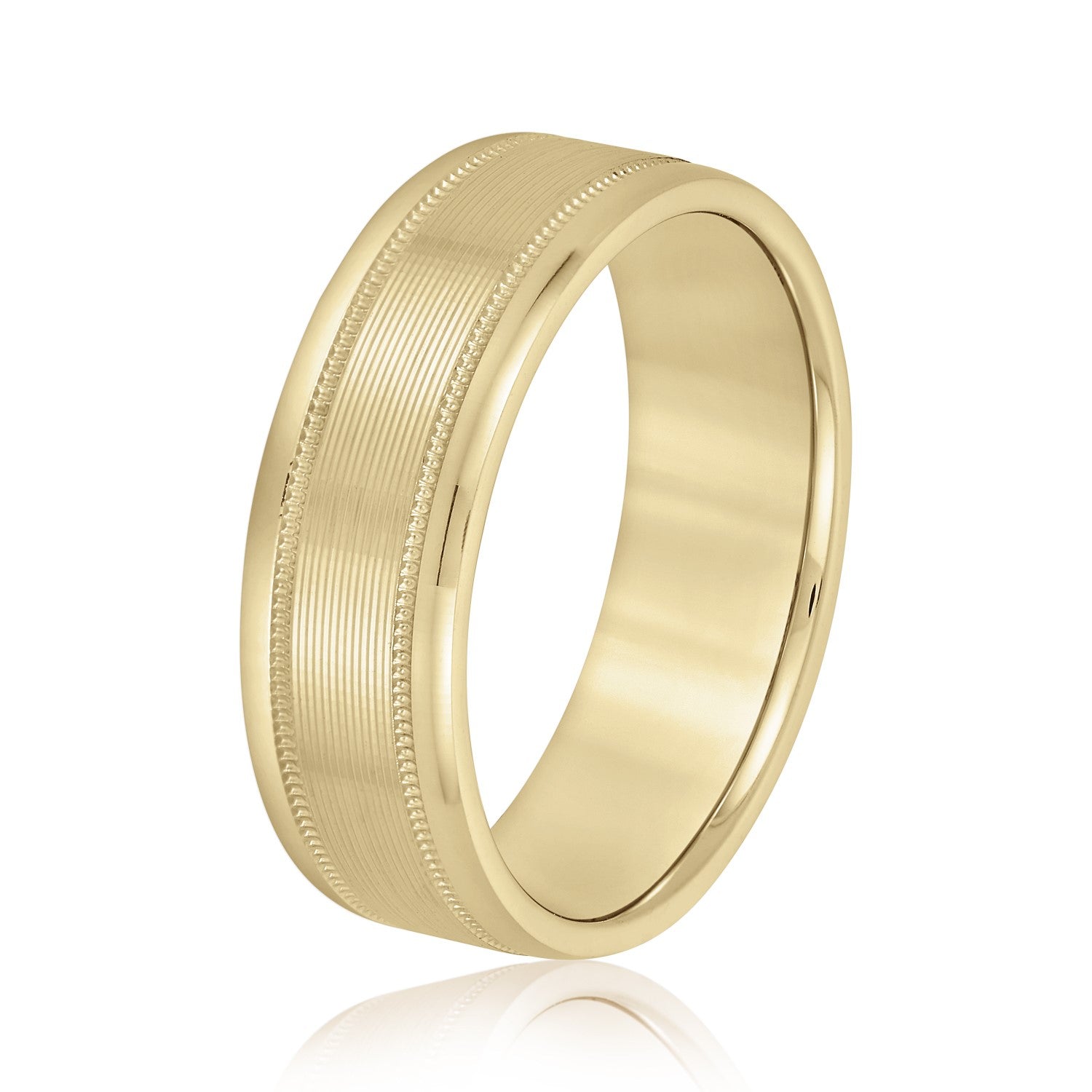 Prescott Milgrain Band