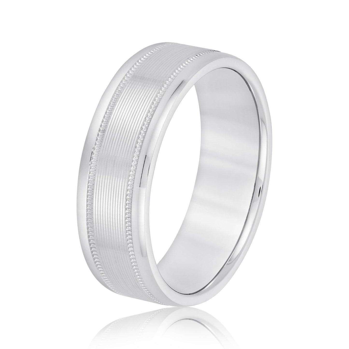 Prescott Milgrain Band
