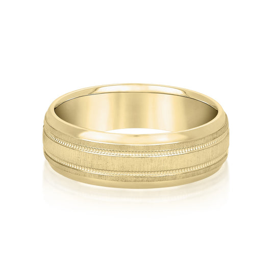 Steel Carved Band