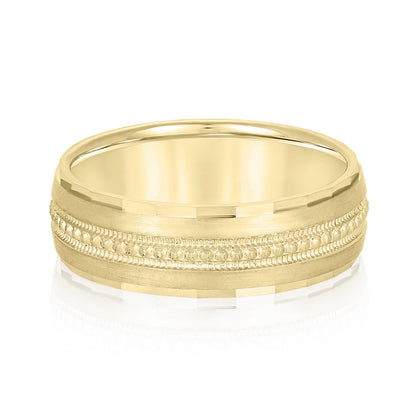 Kensington Milgrain Band
