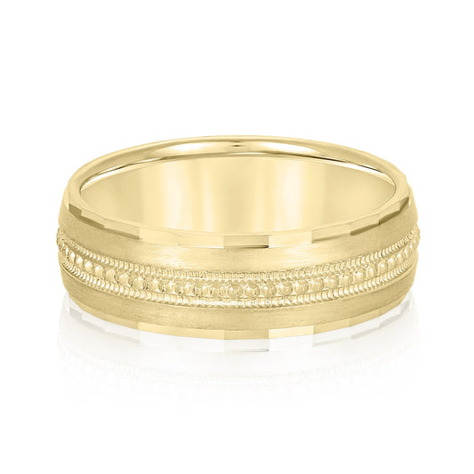 Kensington Milgrain Band