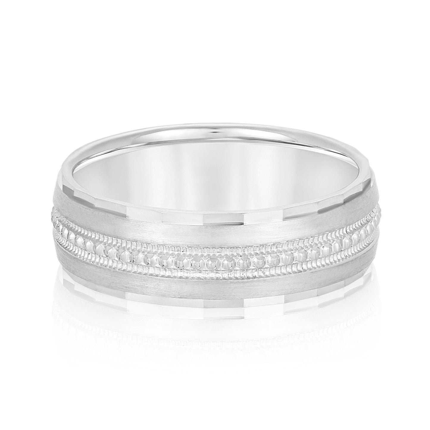 Kensington Milgrain Band