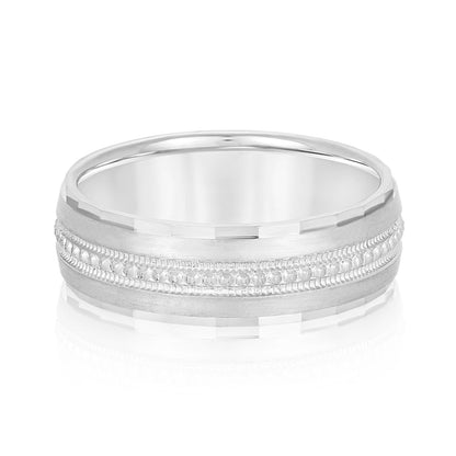 Kensington Milgrain Band