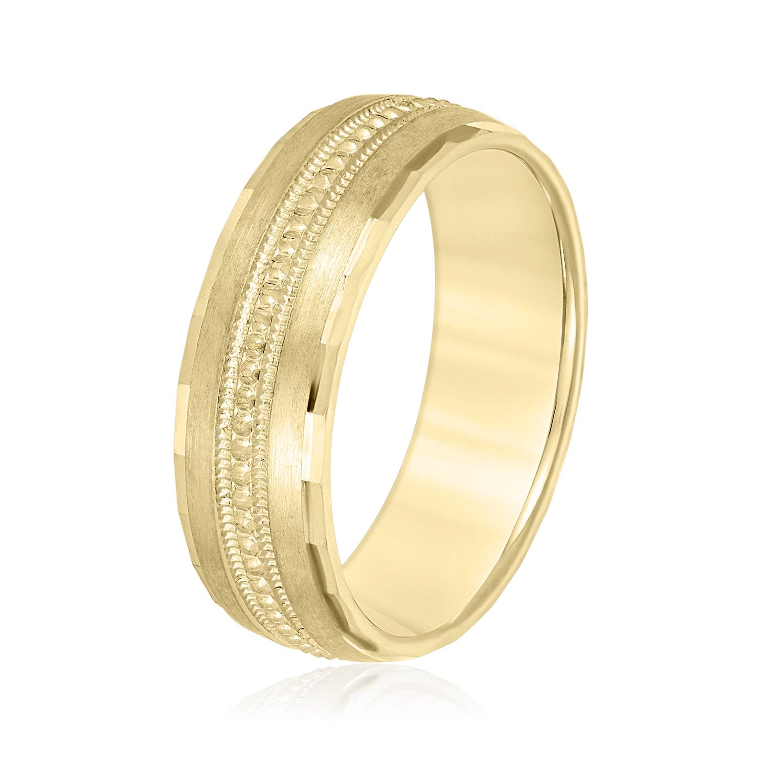 Kensington Milgrain Band