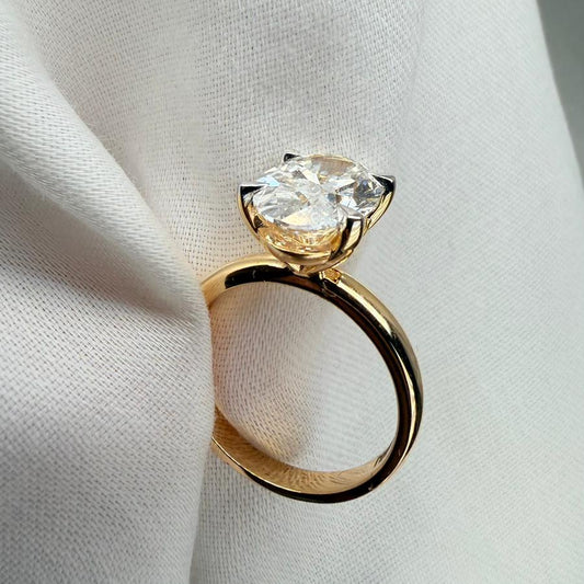 Ready to Ship – Eiana 3ct Oval Cut Lab Grown Diamond Ring