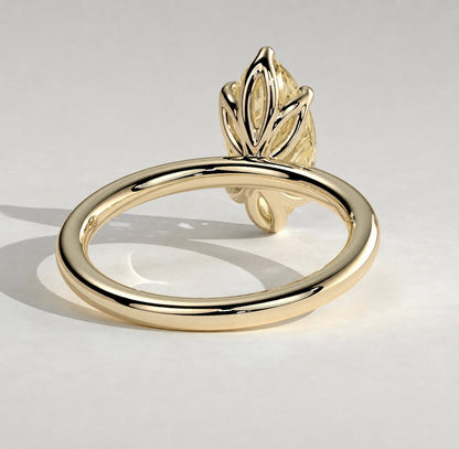 Custom Marquise and Ring Set