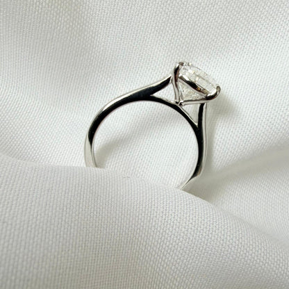 Ready To Ship - Emma 2.5 ct Pear Lab Grown Solitare Ring