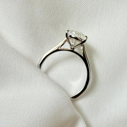 Ready To Ship - Emma 2.5 ct Pear Lab Grown Solitare Ring
