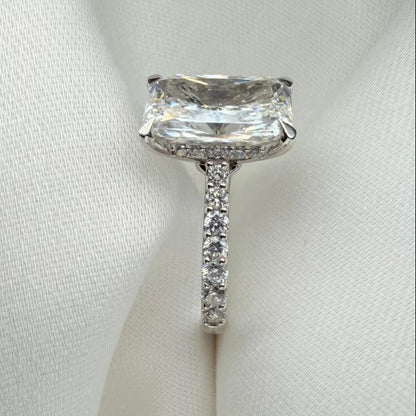 Ready To Ship - Aria 3ct Radiant Cut Lab Grown Diamond Ring