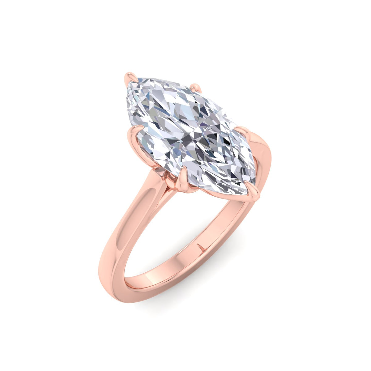 Beth Marquise Solitaire Engagement Ring