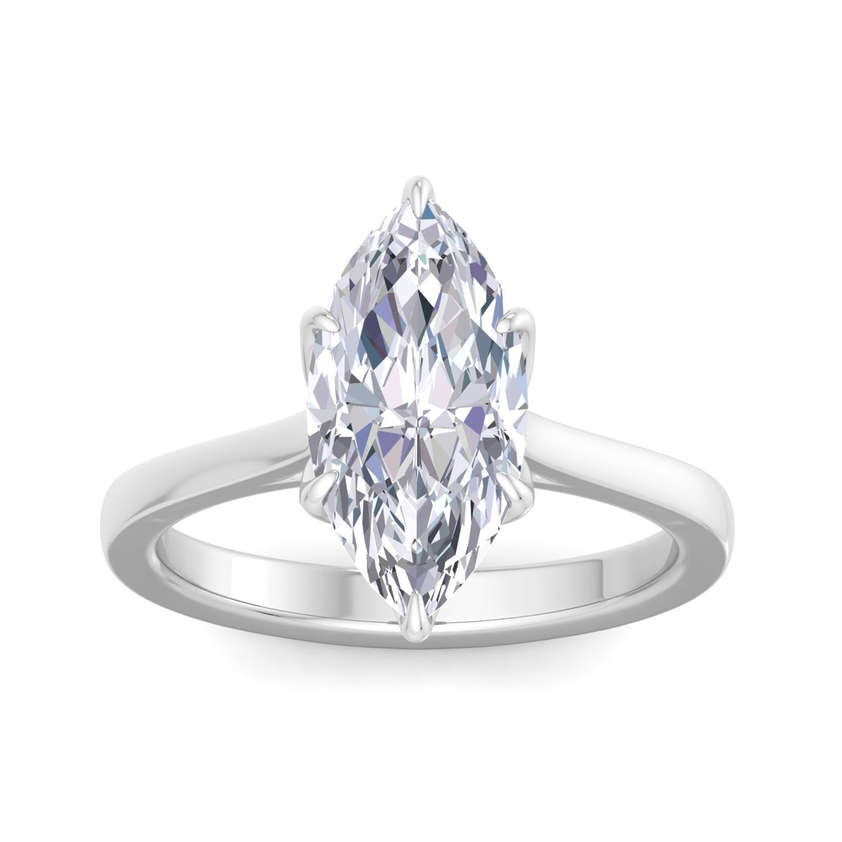 Beth Marquise Solitaire Engagement Ring