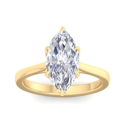 Beth Marquise Solitaire Engagement Ring
