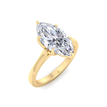 Beth Marquise Solitaire Engagement Ring
