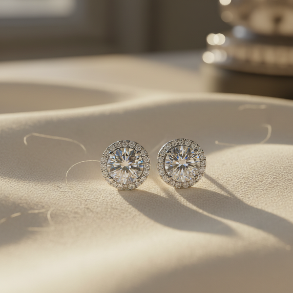Diamond Stud Earrings
