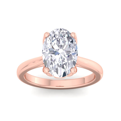 Kate Oval Solitaire Engagement Ring