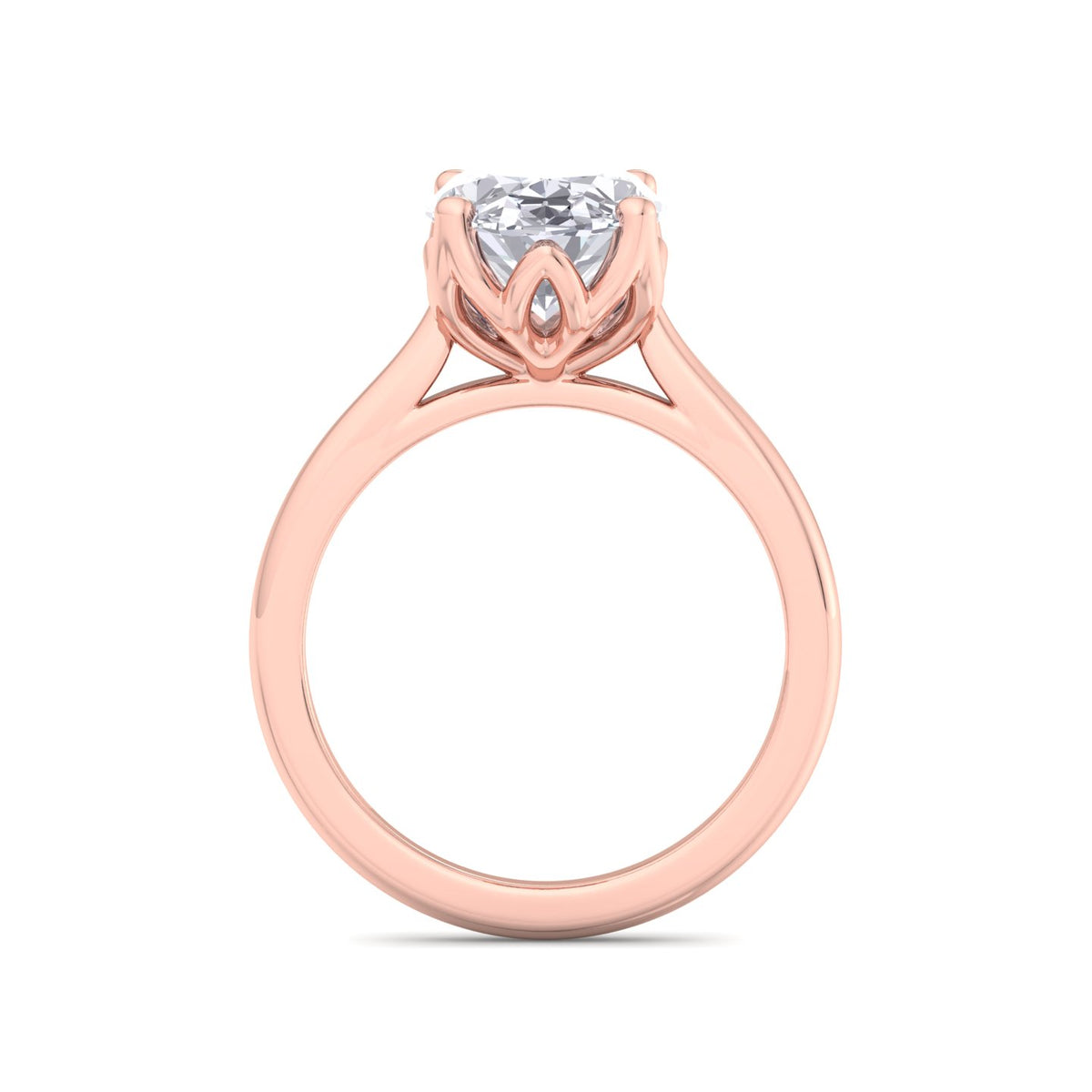 Kate Oval Solitaire Engagement Ring