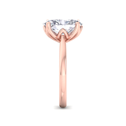 Kate Oval Solitaire Engagement Ring