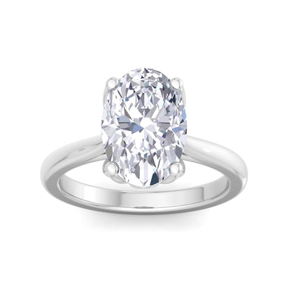 Kate Oval Solitaire Engagement Ring