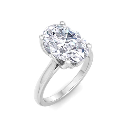 Kate Oval Solitaire Engagement Ring