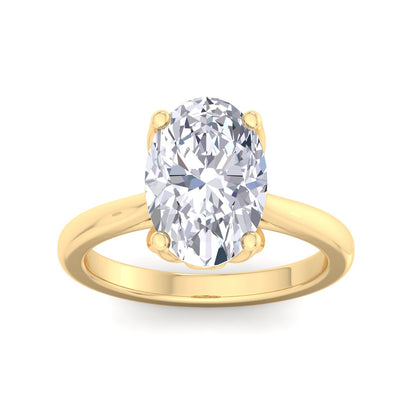 Kate Oval Solitaire Engagement Ring