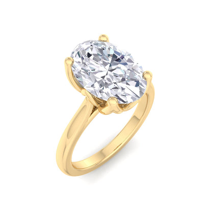 Kate Oval Solitaire Engagement Ring