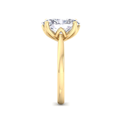Kate Oval Solitaire Engagement Ring